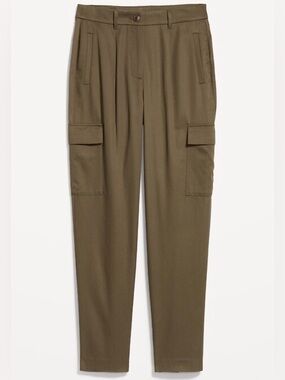 Old Navy Women’s Extra High Rise Taylor Straight Trousers Large Cargo Style
